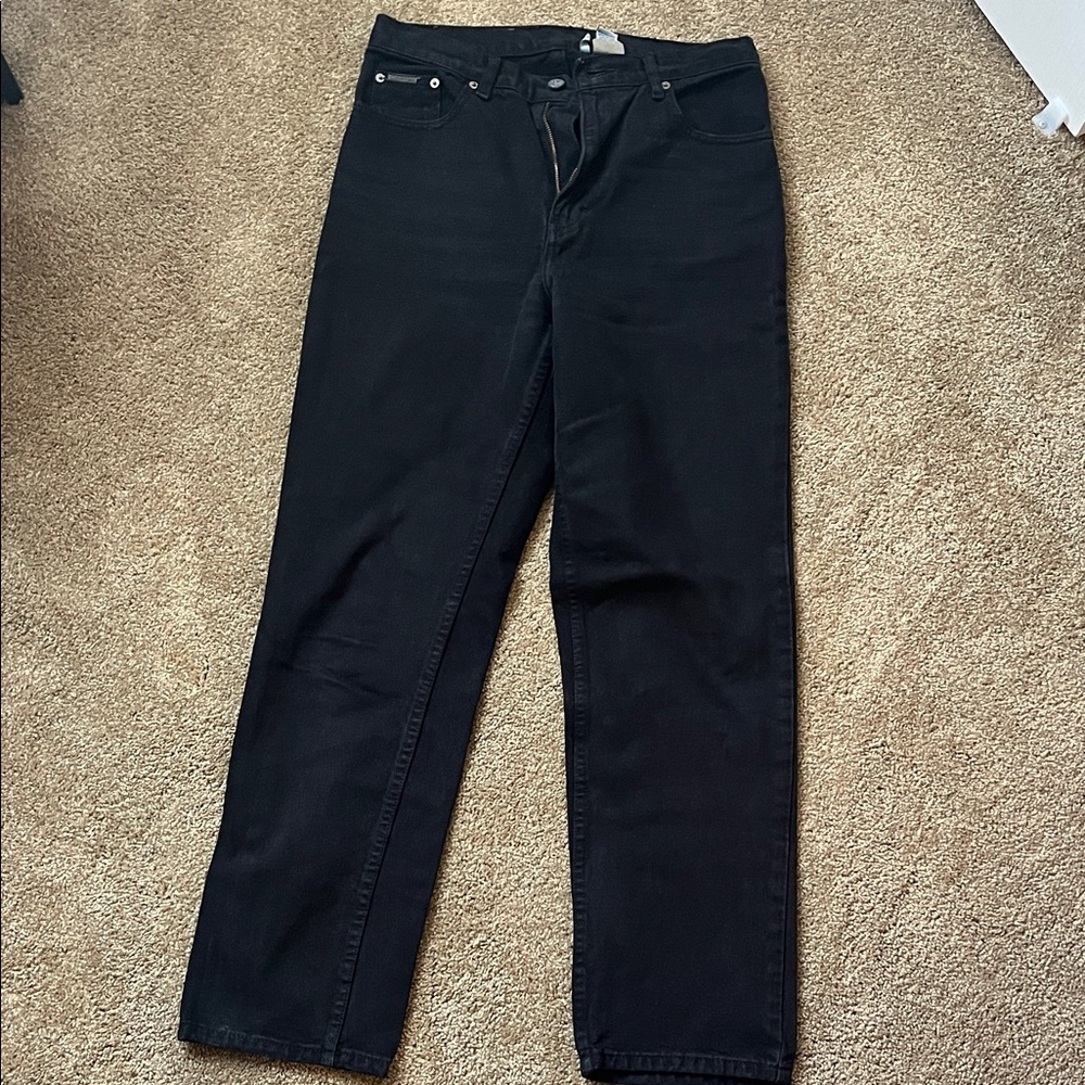 ❤️Calvin Klein Black Straight Jeans Classic Fit